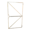 Verstelbaar Poortframe 100 x 180 cm met slotkast
