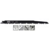 Reciprozaagjes hout 1531L 5st