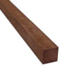 Hardhouten Azobe paal 60 x 60 mm - 100 cm ongepunt