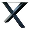 Stalen Diamant X-poot 80x80 mm