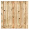 Grenen Tuinscherm 19+2 planks 180 x 180 cm