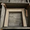 Eiken N-tafelpoot 10x10cm