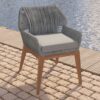 Teak Stoel Granada met kussen ( set van 2 )