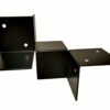 Houtverbinding Zwart 85mm 4-model