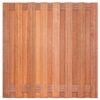 Hardhouten Tuinscherm 15+2 planks 180 cm
