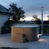 Hottub Deluxe vierkant Thermowood