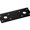 Koppelplaat Zwart 100 x 35 mm