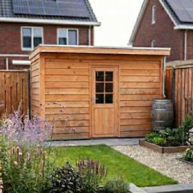 Compleet dicht incl. deur