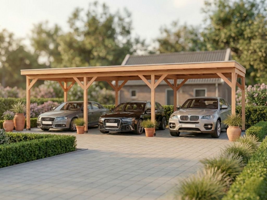 Overkapping doe-het-zelf 900 x 300 Classic Geschaafd