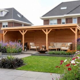 Combinatie 3 met zij- en 3x achterwand