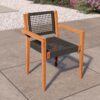 Teak Stapelbare Stoel Toledo